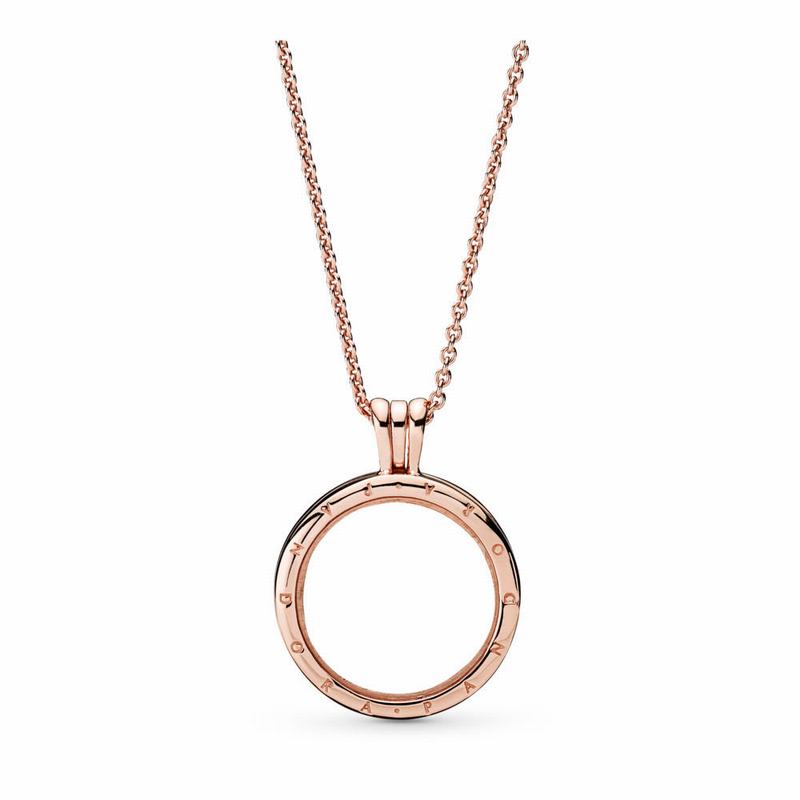 Pandora Rose™ Floating Locket Necklace NZ (910645-YMS)